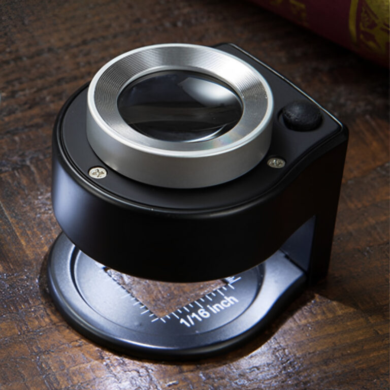 Lupa De Mão Portátil Conta Fios Com Lente De Vidro Ótico Zoom 30x Tomóvi (2)