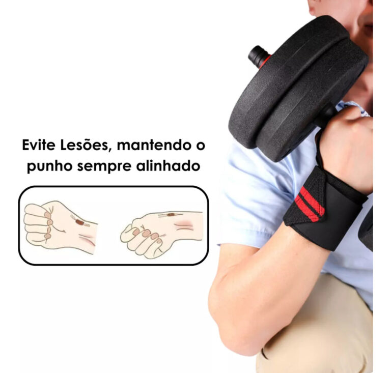 Protetor De Punho Munhequeira Profissional Articulação Cross Fit Academia Tomóvi (14)