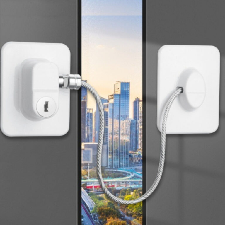 Tomóvi trava cadeado de segurança janela porta geladeira gaveta (2)